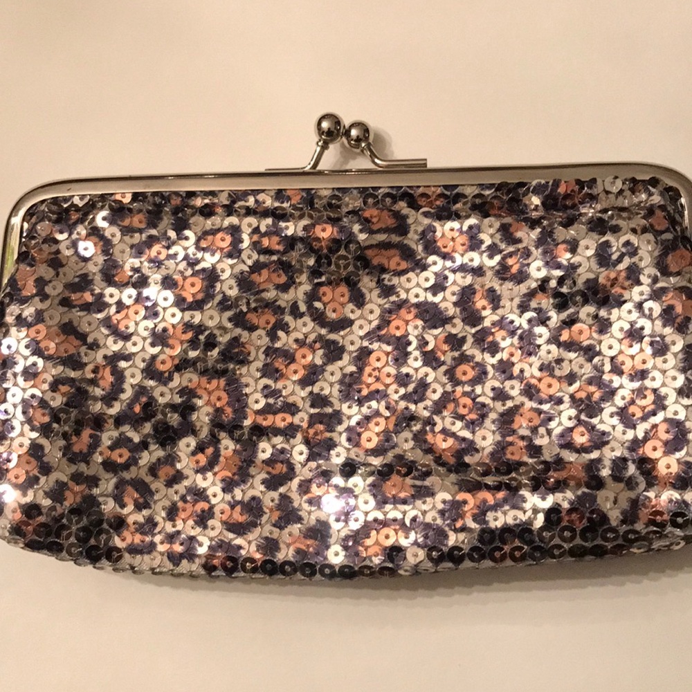 Fashion Express Sequined Clutch